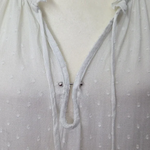 William Rast Ruffle Blouse - Picture 3 of 9